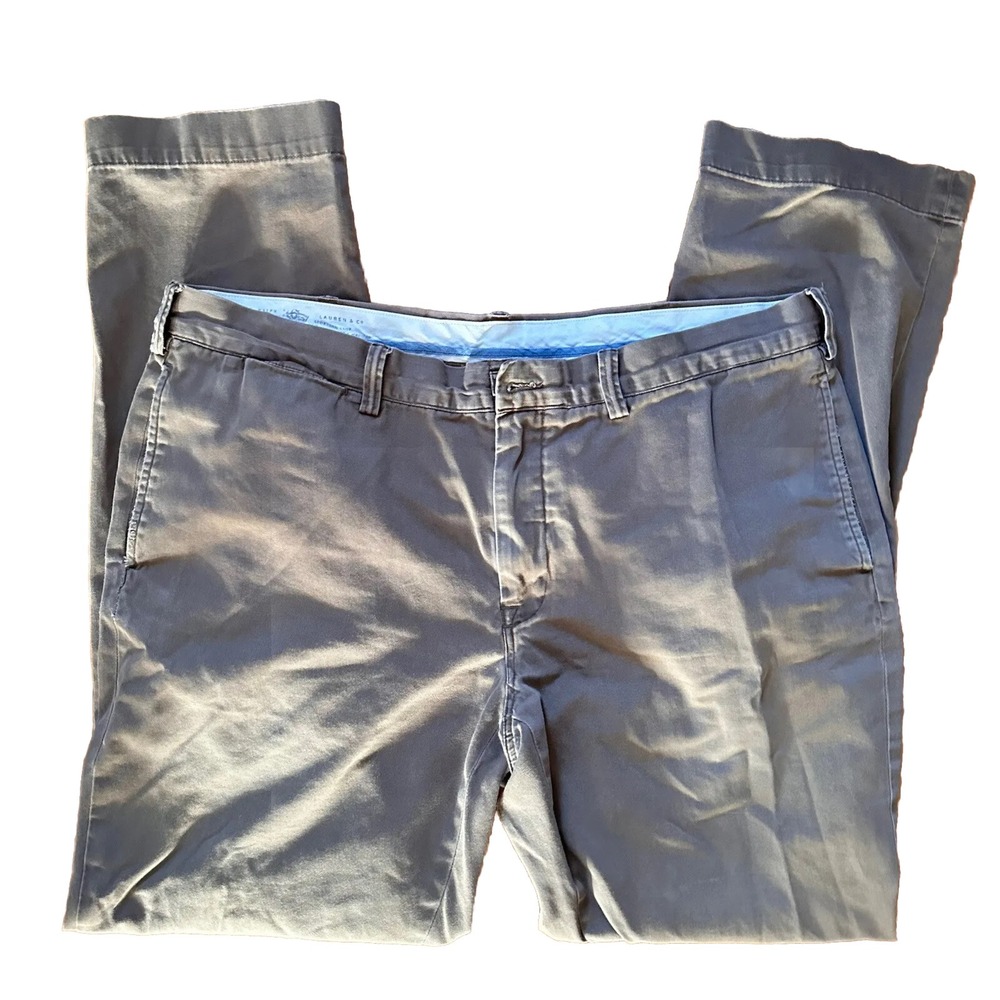 Polo Ralph Lauren Pants Men's‎ 38x34 Tan Classic Fit Pants Khaki Bedford Chino - Picture 2 of 15